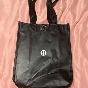 Lululemon black bag reusable
